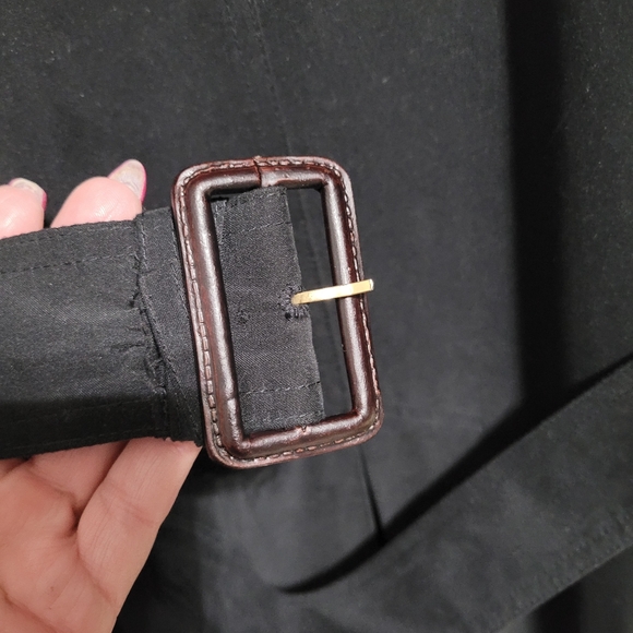 Ralph Lauren blue label mens black trench coat - Picture 9 of 15